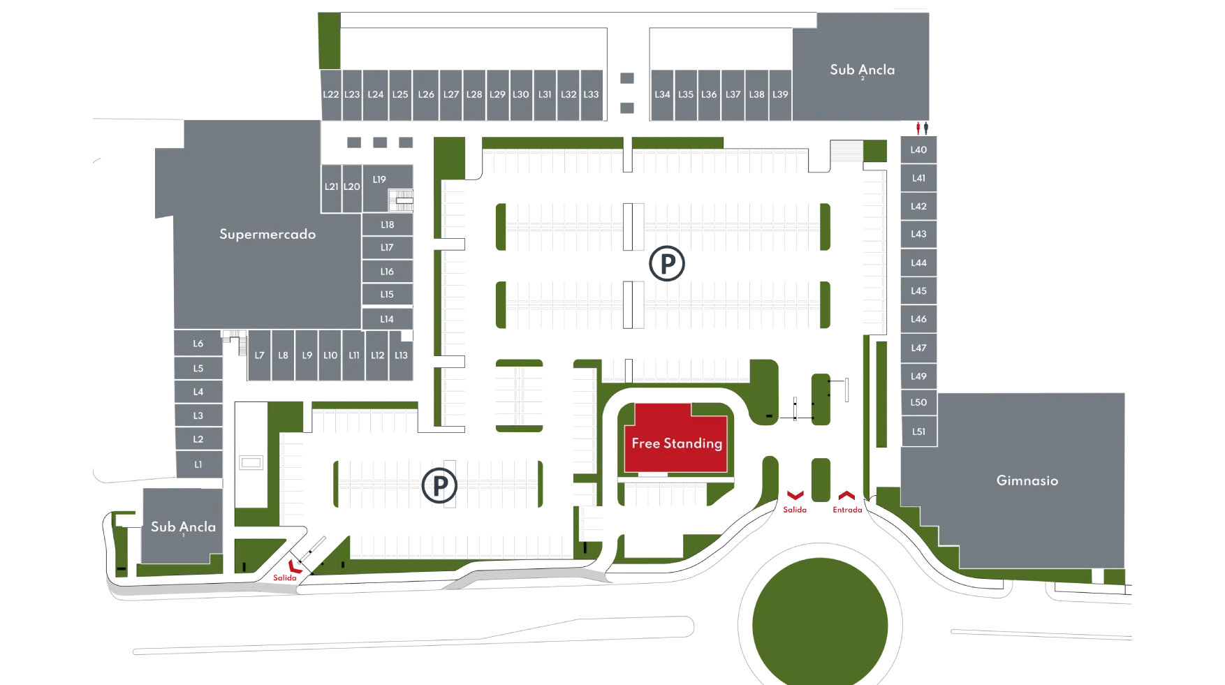Ubicación del comercio